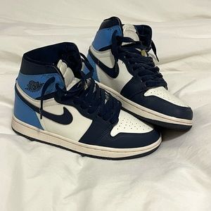 Jordan 1 Retro High Obsidians size: 6.5 women’s
